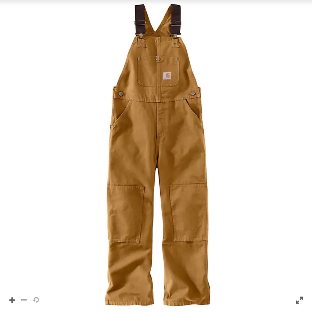 Carhartt Duck Washed Bib Overalls